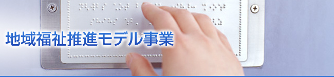 地域福祉推進モデル事業